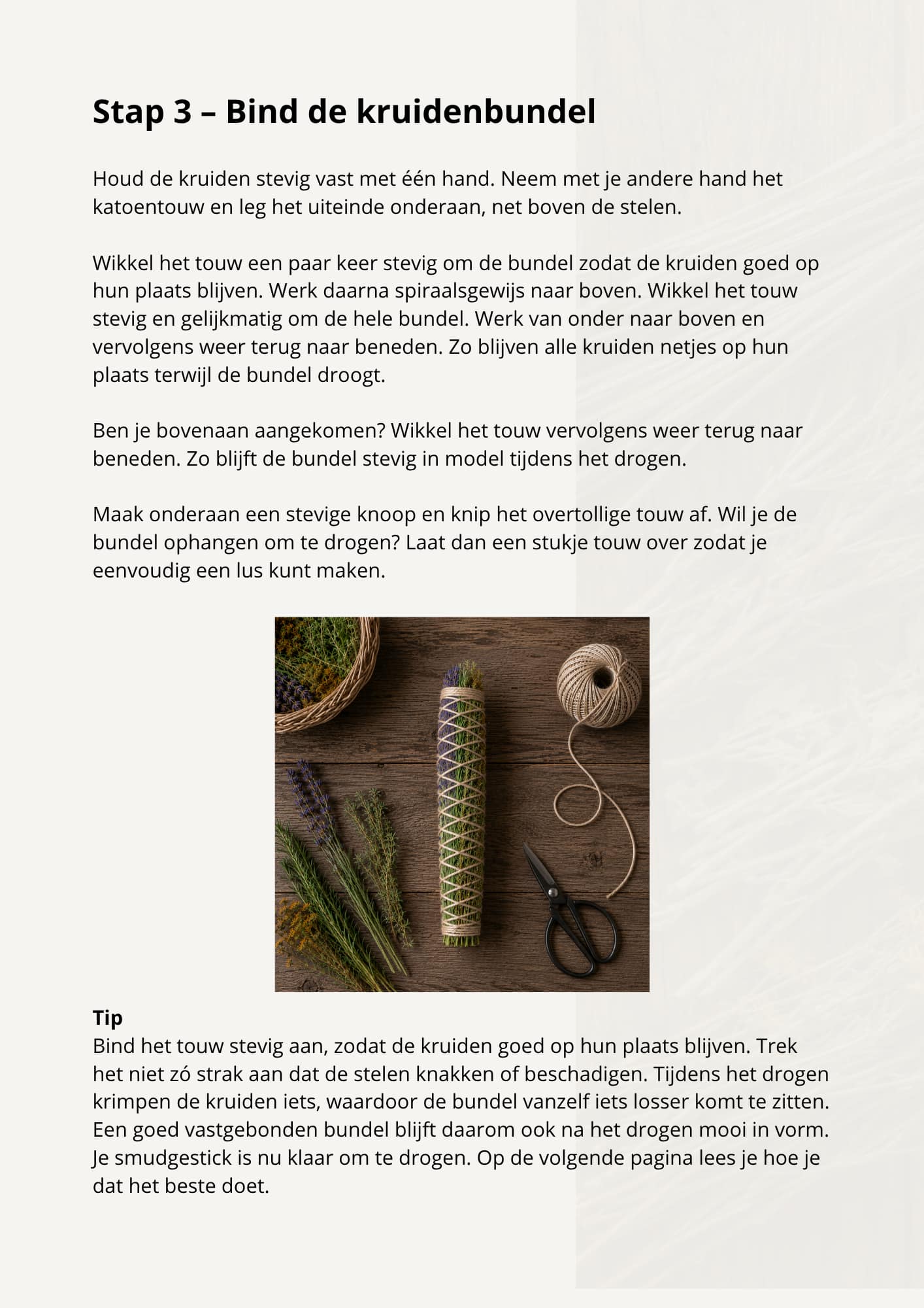 Zelf Smudgesticks Maken | Praktische DIY Kruidenhandleiding (PDF) | Stap voor stap uitgelegd - Afbeelding 4